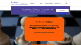 What Rookieschess.com website looked like in 2019 (4 years ago)