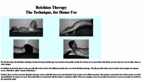 What Reichiantherapy.info website looked like in 2019 (4 years ago)