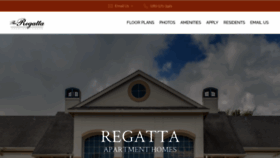 What Regatta-apts.net website looked like in 2019 (6 years ago)