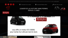 What Reseau-sans-permis-94.com website looked like in 2019 (4 years ago)
