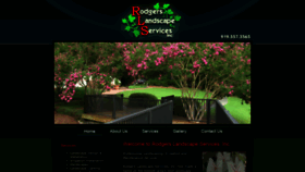What Rodgerslandscapeinc.com website looked like in 2019 (4 years ago)