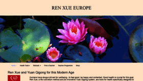What Renxueeurope.org website looked like in 2019 (4 years ago)