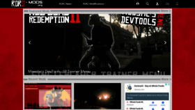 What Rdr2-mods.org website looked like in 2019 (4 years ago)