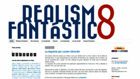 What Realismofantastico.net website looked like in 2019 (4 years ago)