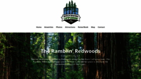 What Ramblinredwoodsrv.com website looked like in 2019 (4 years ago)