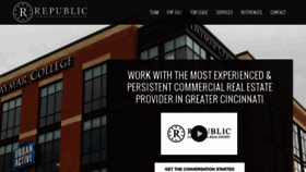 What Republic-cre.com website looked like in 2019 (6 years ago)