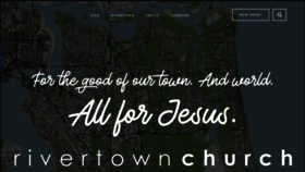 What Rivertown.com website looked like in 2019 (4 years ago)