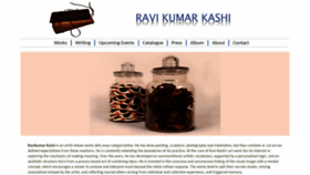 What Ravikashi.com website looked like in 2019 (4 years ago)