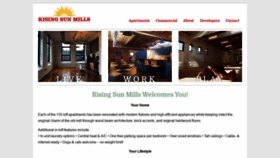 What Risingsunmill.com website looked like in 2019 (4 years ago)