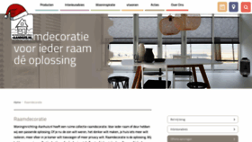 What Raamdecoratie-aanhuis.nl website looked like in 2019 (4 years ago)