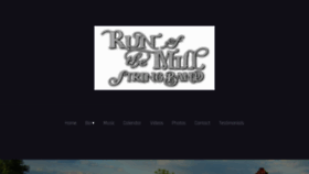 What Runotmill.com website looked like in 2019 (4 years ago)