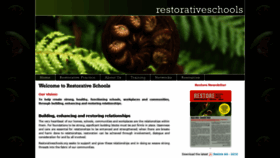 What Restorativeschools.org.nz website looked like in 2019 (4 years ago)