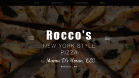 What Roccosbranson.com website looked like in 2019 (4 years ago)