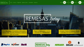 What Remesastoday.com website looked like in 2019 (4 years ago)