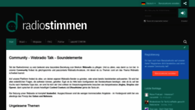 What Radiostimmen.com website looked like in 2019 (4 years ago)
