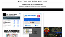 What Rajaprogram.com website looked like in 2019 (4 years ago)