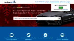 What Rentingcarz.com website looked like in 2019 (4 years ago)