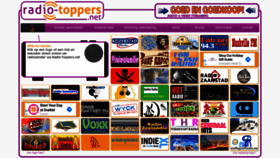 What Radio-toppers.net website looked like in 2019 (4 years ago)