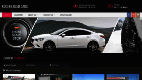 What Rogersusedcars.net website looked like in 2019 (4 years ago)