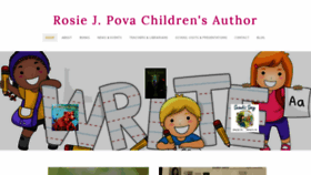 What Rosiejpova.com website looked like in 2019 (4 years ago)