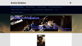 What Rendonmediation.com website looked like in 2019 (4 years ago)