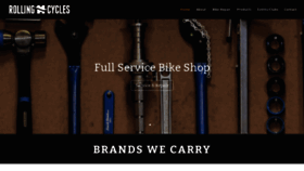 What Rollinghcycles.com website looked like in 2019 (4 years ago)