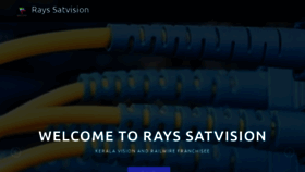 What Raysatvision.network website looked like in 2019 (4 years ago)