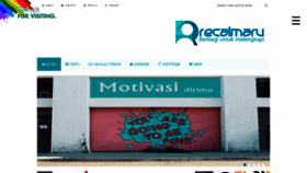 What Recalmaru.com website looked like in 2019 (4 years ago)