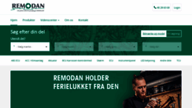 What Remodan.dk website looked like in 2019 (4 years ago)