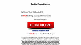 What Realitycoupons.com website looked like in 2019 (4 years ago)