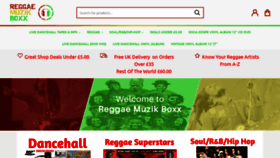 What Reggaemuzikboxx.com website looked like in 2019 (4 years ago)