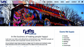 What Ridesforhire.com website looked like in 2019 (4 years ago)