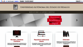What Repository.uaeh.edu.mx website looked like in 2019 (4 years ago)