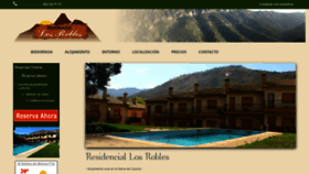 What Residenciallosrobles.com website looked like in 2019 (4 years ago)