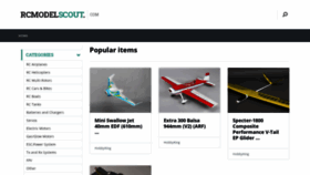 What Rcmodelscout.com website looked like in 2019 (4 years ago)