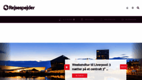 What Rejsespejder.dk website looked like in 2019 (4 years ago)