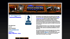 What Reillyshandymanservices.com website looked like in 2019 (4 years ago)