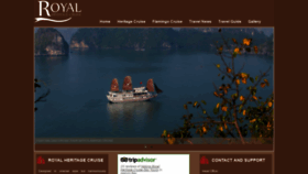 What Royalheritagecruise.com website looked like in 2019 (4 years ago)