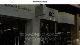 What Richmondclassics.com website looked like in 2019 (4 years ago)