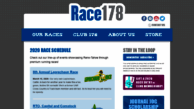 What Race178.com website looked like in 2019 (4 years ago)