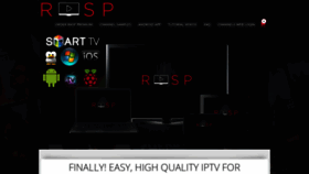 What Rasp.tv website looked like in 2019 (4 years ago)