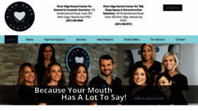 What Riveredgedental.com website looked like in 2019 (4 years ago)