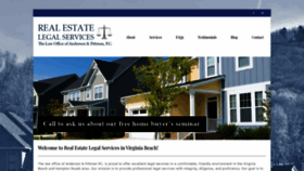 What Realestatelegalservices.com website looked like in 2019 (4 years ago)
