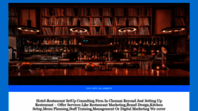 What Restaurantconsultantchennai.com website looked like in 2019 (6 years ago)