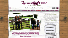 What Redhillfarm.com website looked like in 2019 (4 years ago)