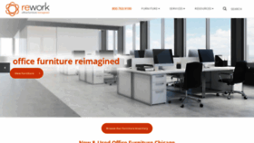 What Rework-furniture.com website looked like in 2019 (4 years ago)
