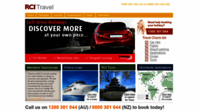 What Rcitravel.com.au website looked like in 2019 (4 years ago)