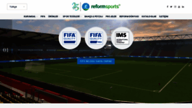 What Reformsports.com website looked like in 2019 (4 years ago)