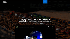 What Richardsonconstruction.com website looked like in 2019 (4 years ago)