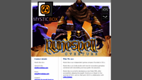 What Runespell.com website looked like in 2019 (4 years ago)
